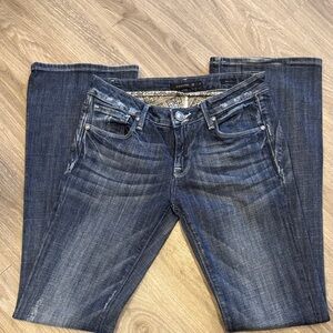 Vigoss Dark Blue Straight Leg Jeans